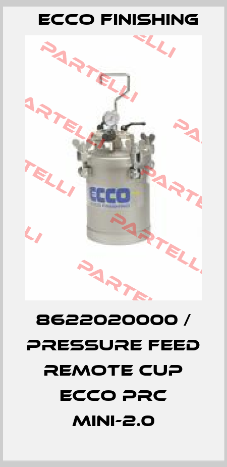 8622020000 / PRESSURE FEED REMOTE CUP ECCO PRC MINI-2.0 Ecco Finishing