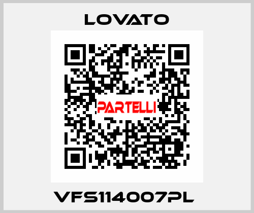 VFS114007PL  Lovato