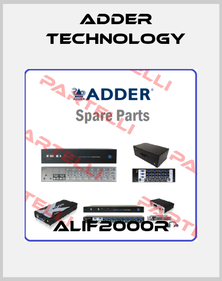 ALIF2000R Adder Technology