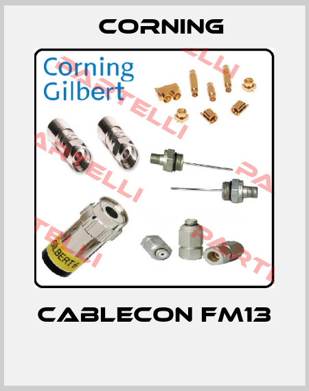 Cablecon FM13  Corning