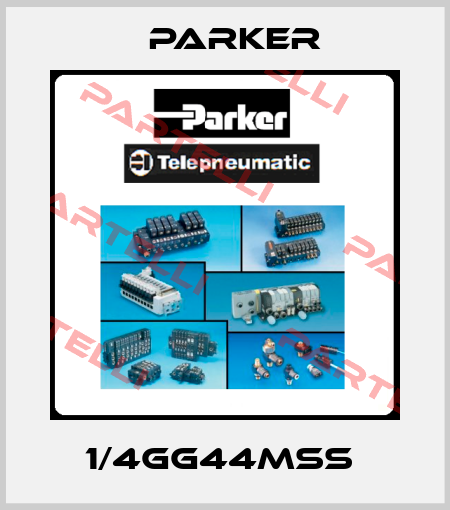 1/4GG44MSS  Parker