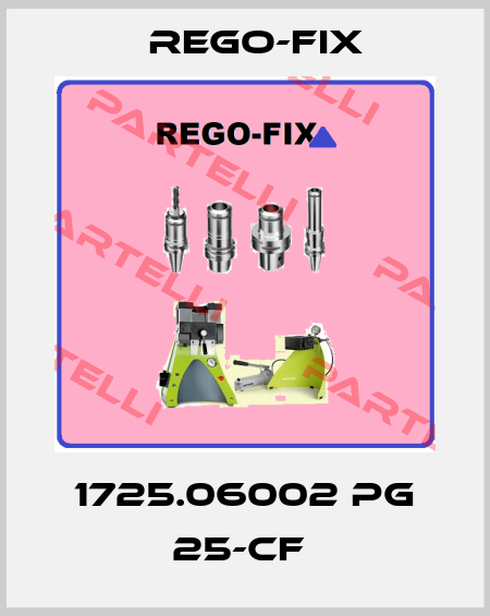 1725.06002 PG 25-CF  Rego-Fix