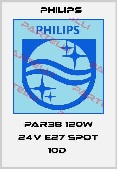 PAR38 120W 24V E27 Spot 10D  Philips