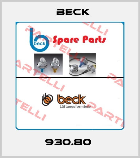 930.80  Beck