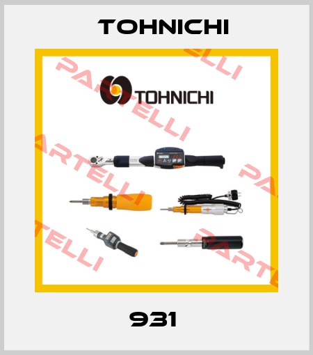 931  Tohnichi