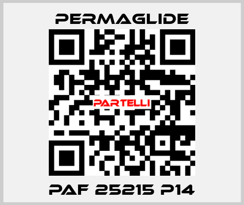 PAF 25215 P14 Permaglide