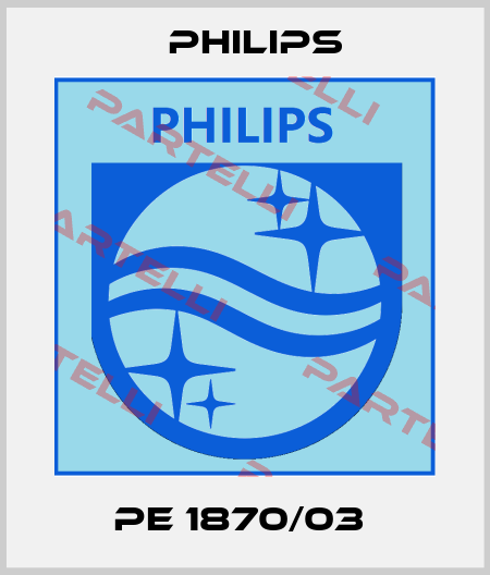 PE 1870/03  Philips