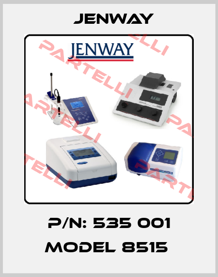 P/N: 535 001 Model 8515  Jenway