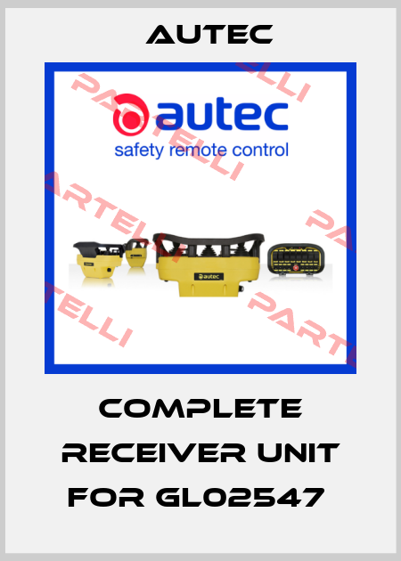 COMPLETE RECEIVER UNIT for GL02547  Autec