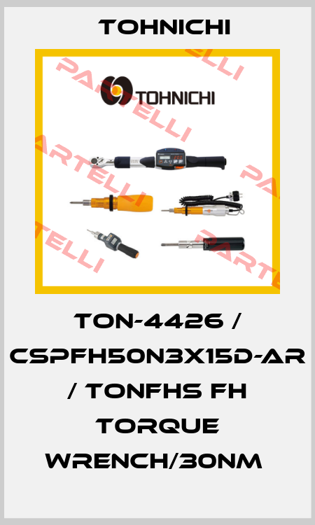 TON-4426 / CSPFH50N3X15D-AR / TONFHS FH Torque Wrench/30Nm  Tohnichi