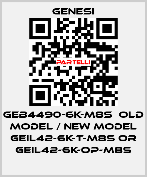 GEB4490-6K-M8S  old model / new model GEIL42-6K-T-M8S or GEIL42-6K-OP-M8S GENESI