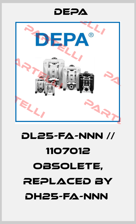 DL25-FA-NNN // 1107012 obsolete, replaced by DH25-FA-NNN  Depa