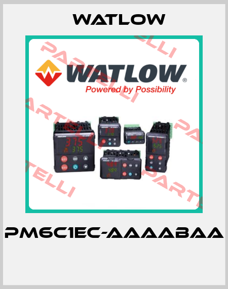 PM6C1EC-AAAABAA  Watlow