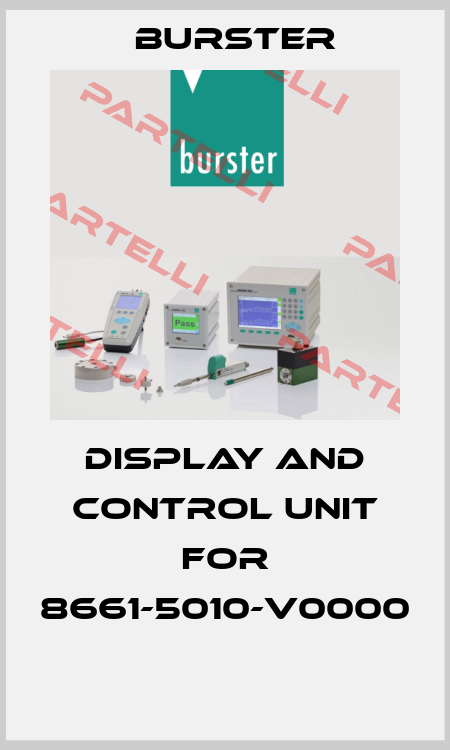 Display and Control unit for 8661-5010-V0000  Burster