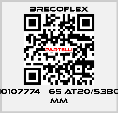 10107774   65 AT20/5380 mm Brecoflex