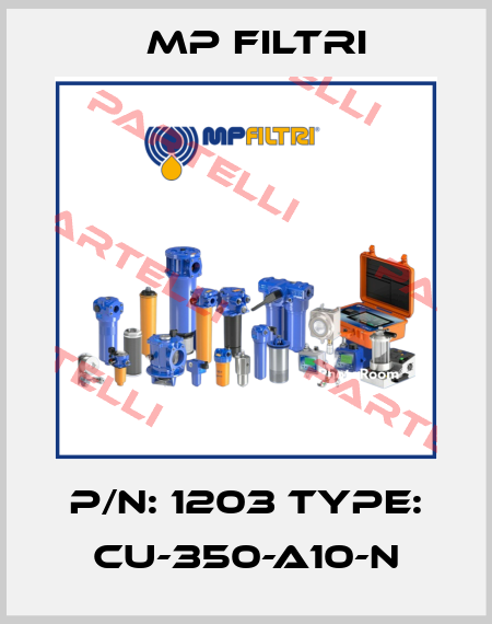 P/N: 1203 Type: CU-350-A10-N MP Filtri