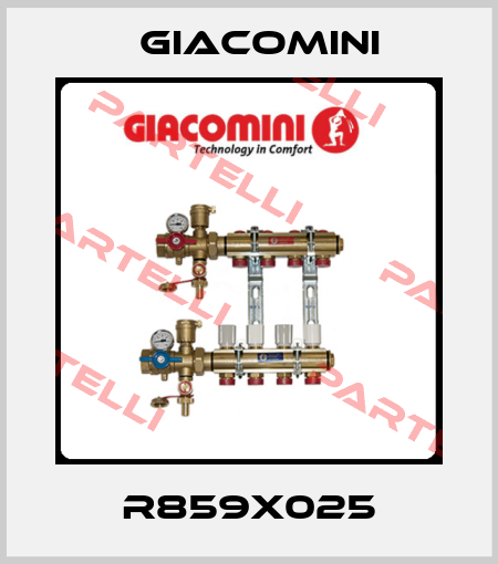 R859X025 Giacomini