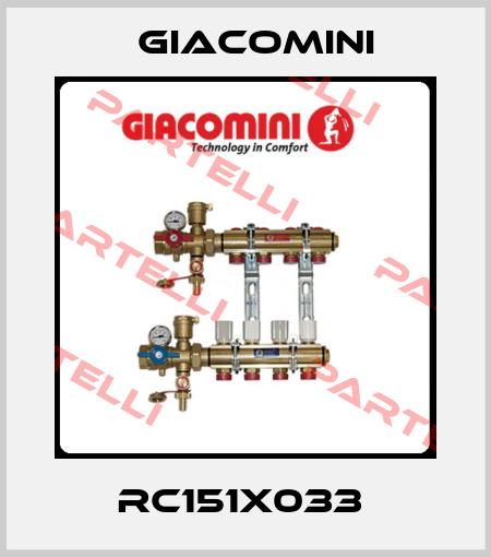RC151X033  Giacomini
