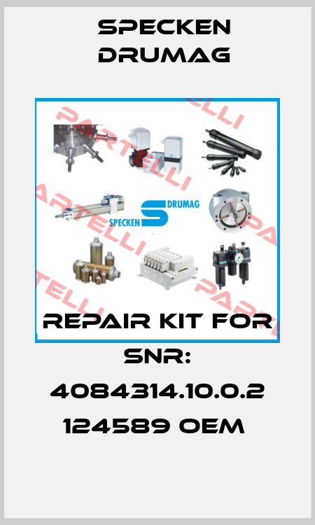 Repair Kit For SNR: 4084314.10.0.2 124589 oem  Specken Drumag