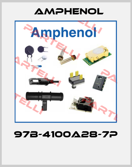 97B-4100A28-7P  Amphenol