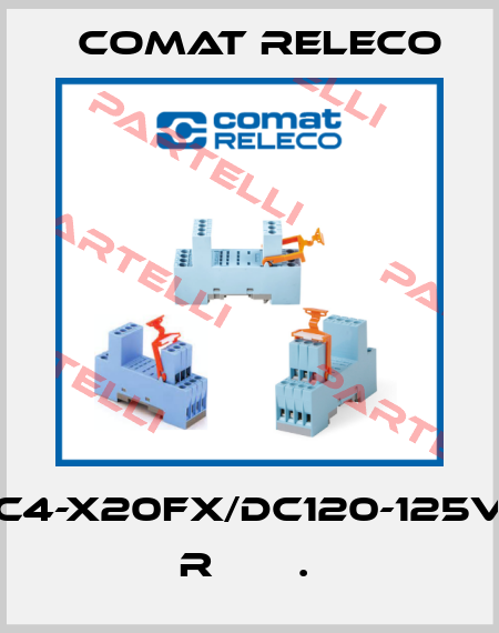 C4-X20FX/DC120-125V  R       .  Comat Releco