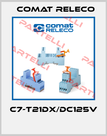 C7-T21DX/DC125V  Comat Releco