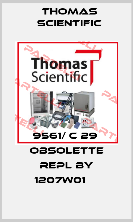 9561/ C 29  obsolette repl by 1207W01     Thomas Scientific