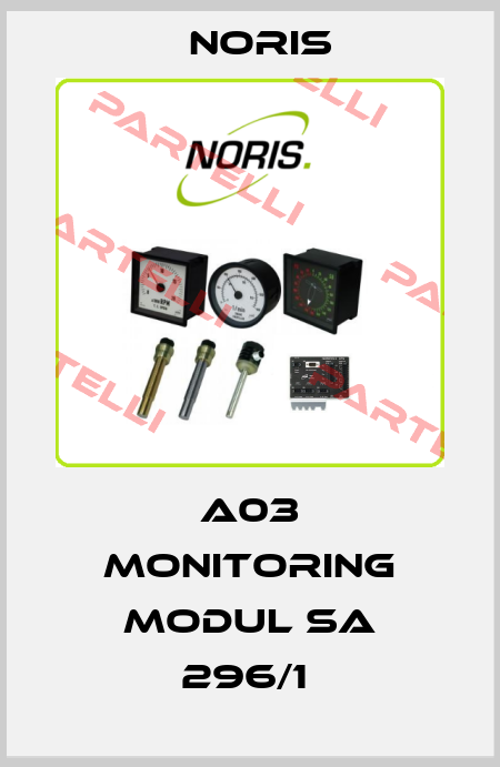 A03 MONITORING MODUL SA 296/1  Noris