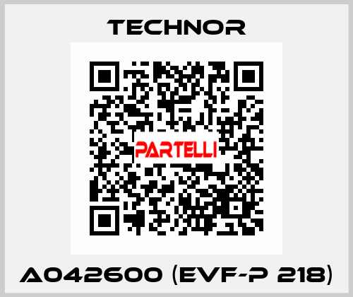 A042600 (EVF-P 218) TECHNOR
