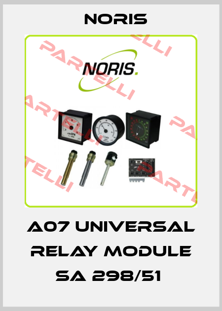 A07 UNIVERSAL RELAY MODULE SA 298/51  Noris