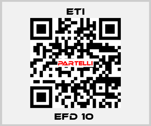 EFD 10  Eti