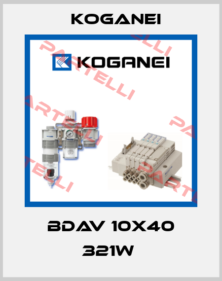 BDAV 10X40 321W  Koganei