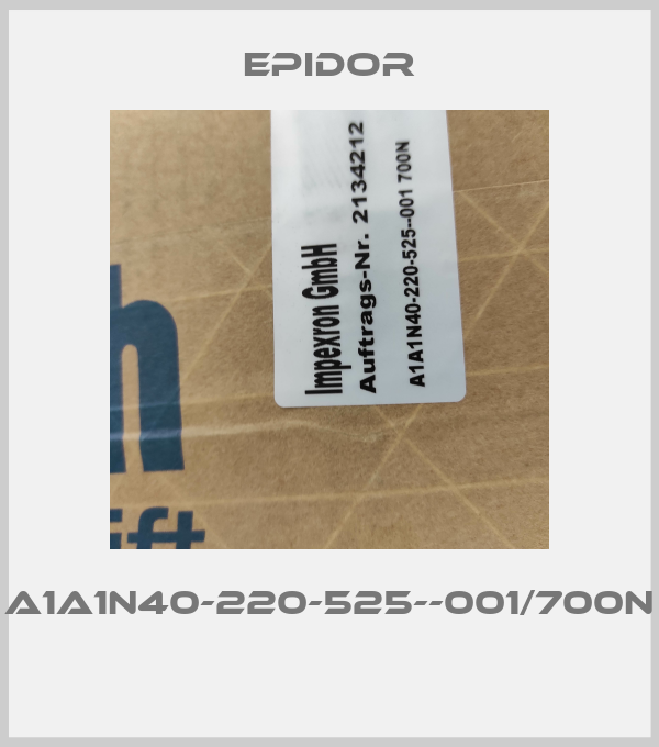 A1A1N40-220-525--001/700N  Epidor