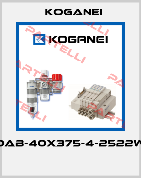 DAB-40X375-4-2522W  Koganei