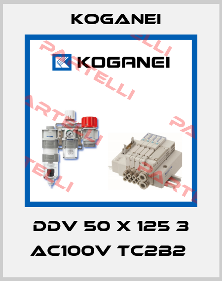 DDV 50 X 125 3 AC100V TC2B2  Koganei