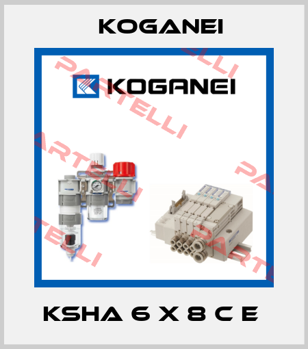 KSHA 6 X 8 C E  Koganei