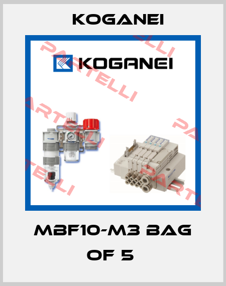 MBF10-M3 BAG OF 5  Koganei