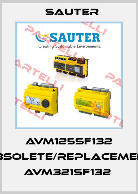 AVM125SF132 obsolete/replacement AVM321SF132  Sauter