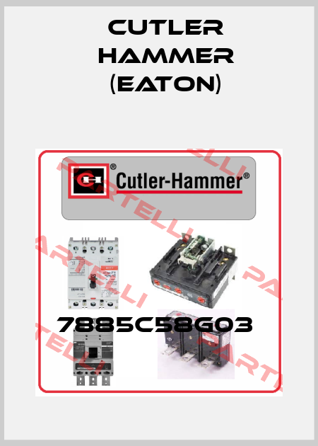 7885C58G03  Cutler Hammer (Eaton)