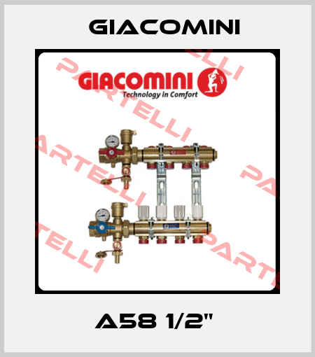 A58 1/2"  Giacomini