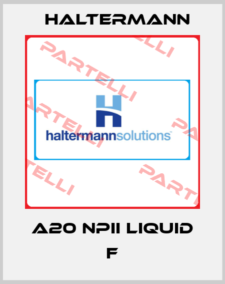 A20 NPII Liquid F Haltermann