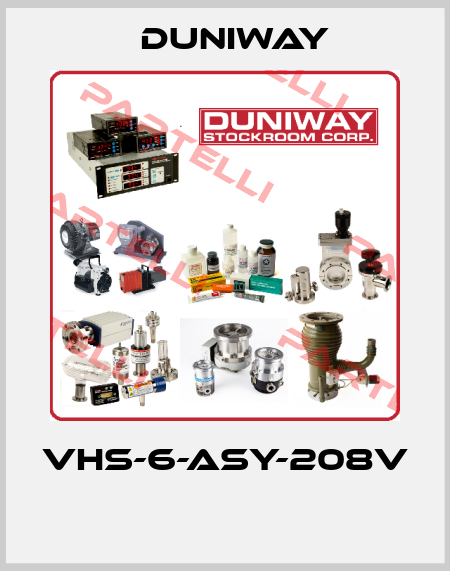 VHS-6-ASY-208V  DUNIWAY