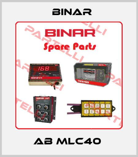 AB MLC40  Binar
