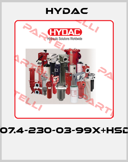 CO2R10HT07.4-230-03-99X+HSDY+G24-Z4  Hydac