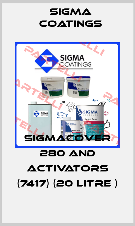 Sigmacover 280 and activators (7417) (20 Litre ) Sigma Coatings