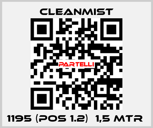 1195 (pos 1.2)  1,5 mtr  CleanMist