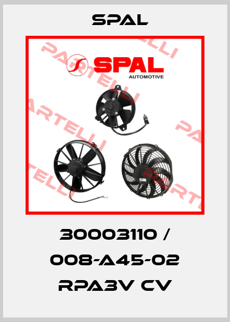 30003110 / 008-A45-02 RPA3V CV SPAL