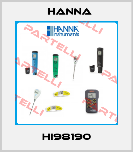 HI98190 Hanna