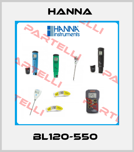BL120-550  Hanna