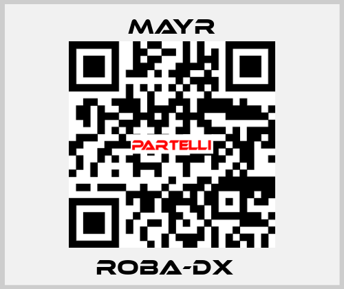 ROBA-DX   Mayr